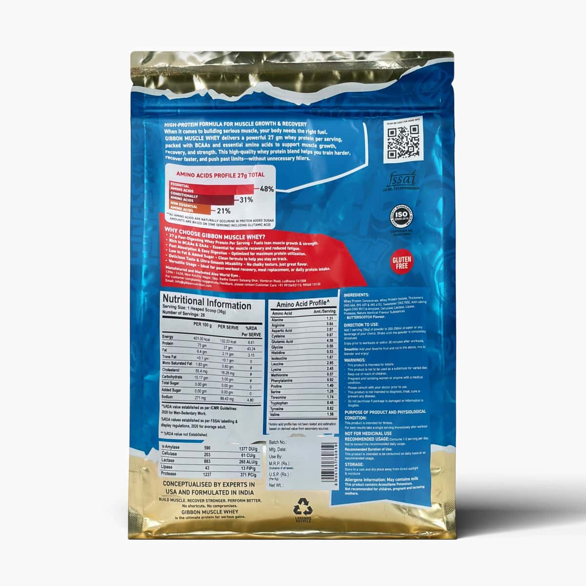 Muscle Whey 1 kg 7