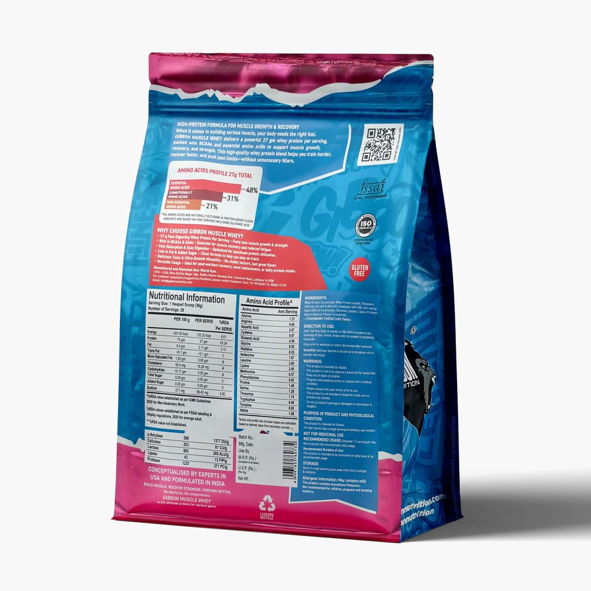 Muscle Whey 1 kg 20