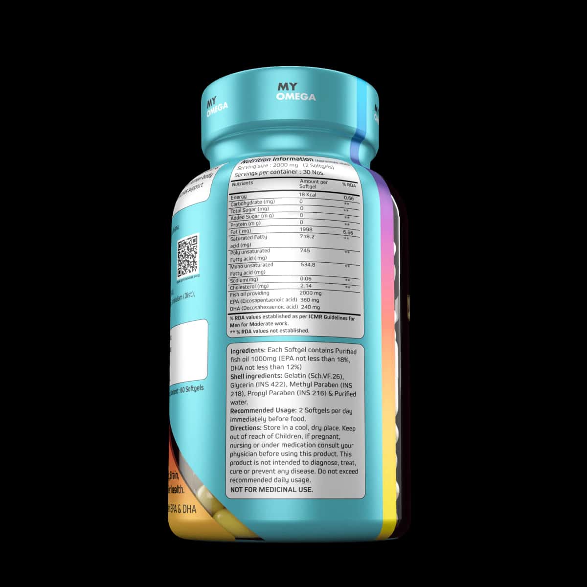 My Omega Fish Oil + Test+ Booster Combo - image 2