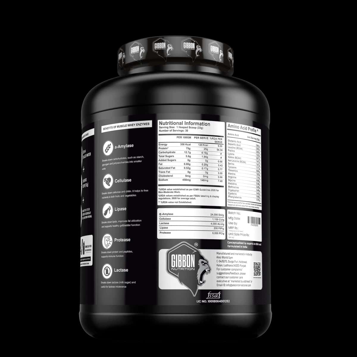 Muscle Whey Protein + Pure Creatine Monohydrate Combo 3